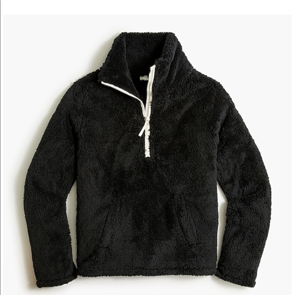 Sherpa half-zip pullover